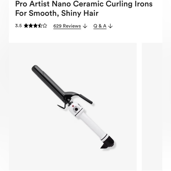 Hot Tools Other - Hot Tools Pro Artist Nano Ceramic Curling Iron 1” Barrel NWOB
